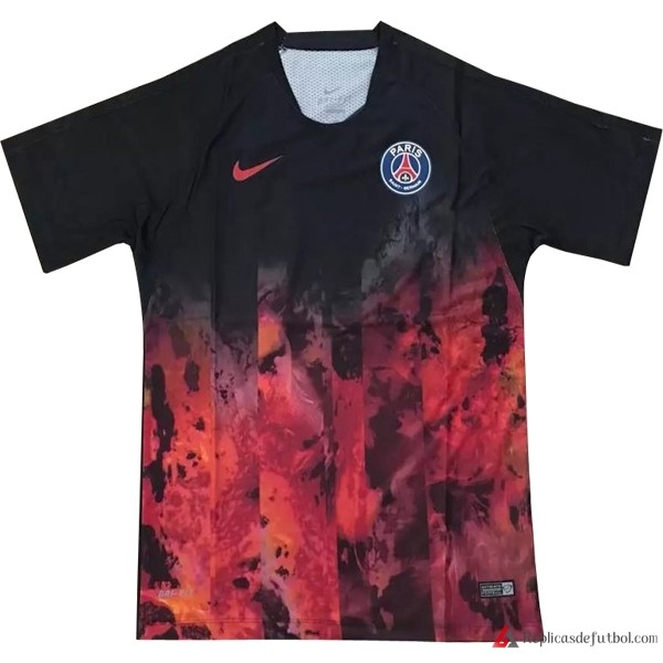 Camiseta Entrenamiento Paris Saint Germain 2017-2018 Rojo Negro